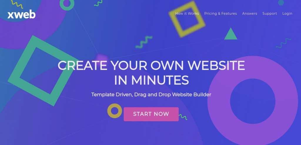 Конструктор сайтов xWeb